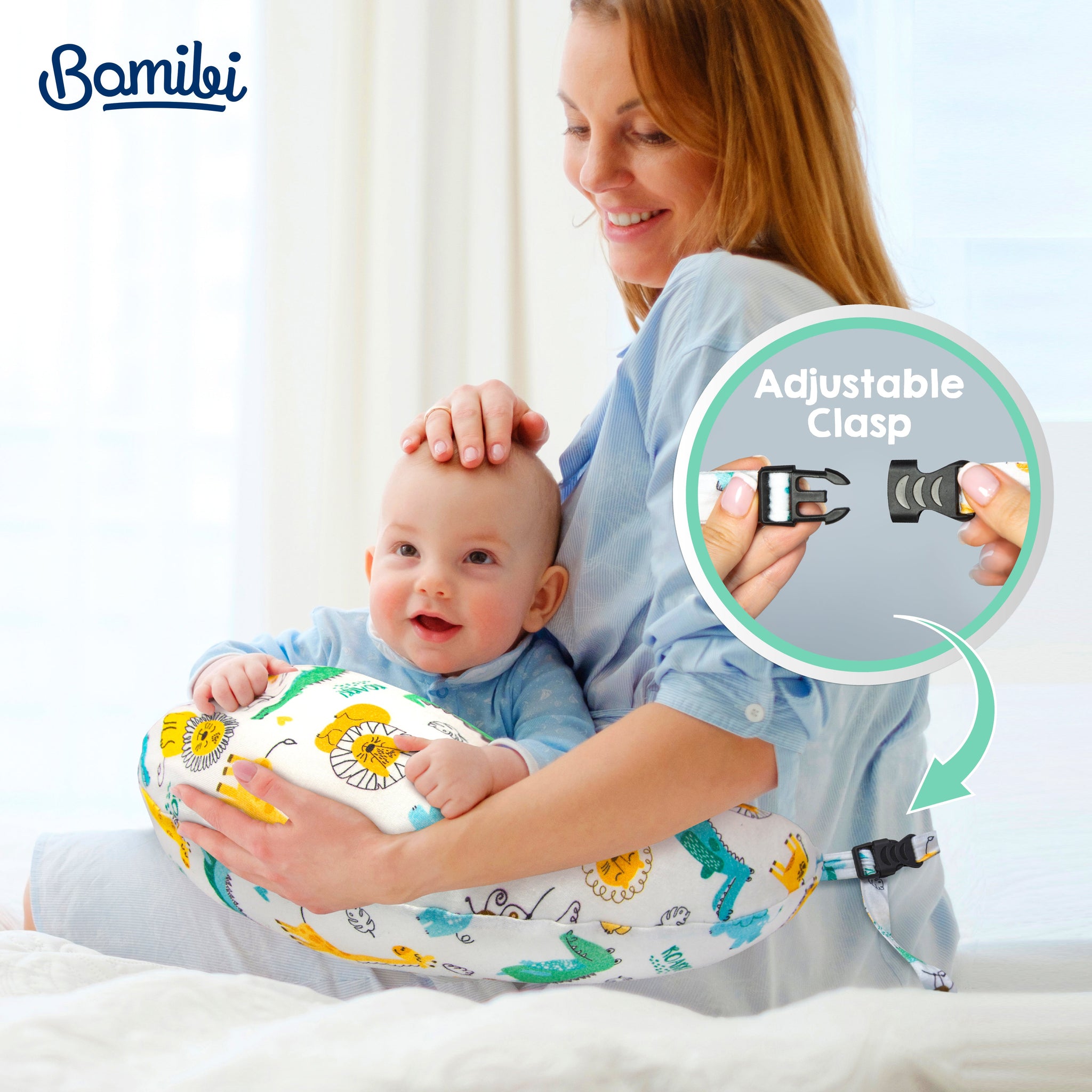 breastfeeding-pillow-animals-adjustable clasp